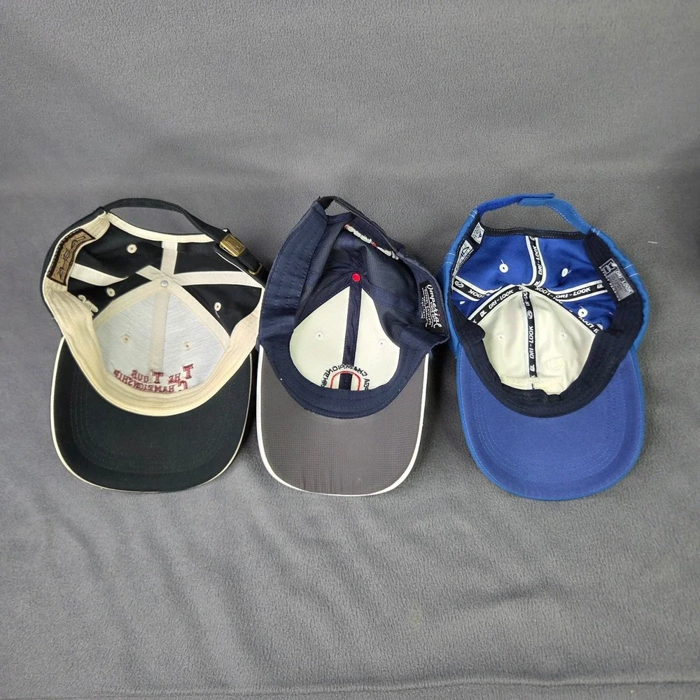 Lot of 3 PGA Championship Golf Hats Multicolor Adjustable OSFA Horseshoe Bay
